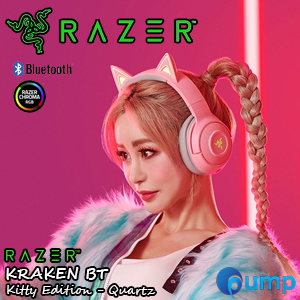 Razer Kraken BT Kitty Edition Gaming Headset - Quartz