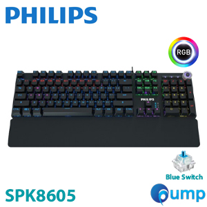 Philips SPK8605 Mechanical Gaming Keyboard - Blue Switch