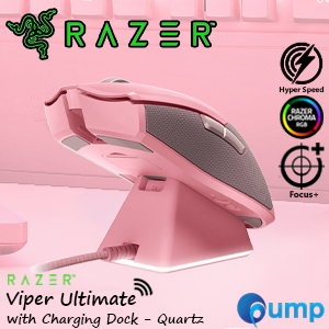 Razer Viper Ultimate Wireless Quartz Edition Gaming Mouse