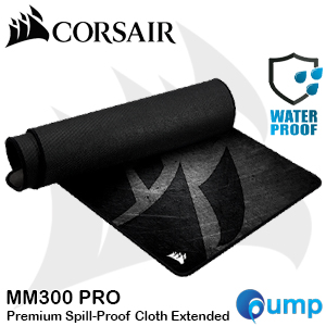 Corsair MM300 PRO Premium Spill-Proof Cloth Gaming Mouse Pad - Extended