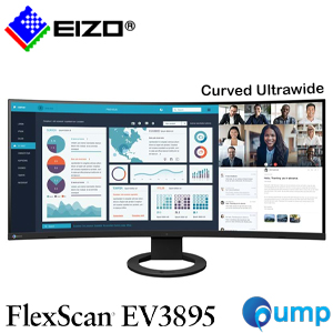 EIZO FlexScan EV3895 Curved Ultrawide, Eyecare Monitor - Black