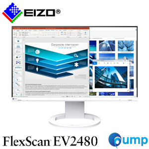 EIZO FlexScan EV2480 Workstation Eyecare Full HD LED Monitor - White