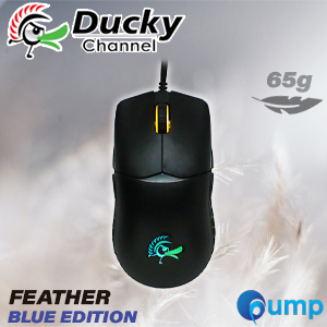 Ducky Feather Gaming Mouse - Blue Edition