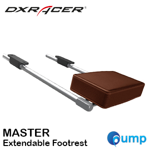 DXRacer MASTER Extendable Footrest - (FRI233S/C - Brown)