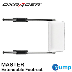 DXRacer MASTER Extendable Footrest - (FRI233S/W - White)