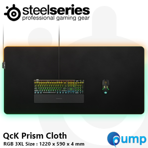 Steelseries QcK Prism Cloth RGB Gaming Mousepad - 3XL