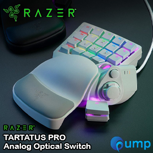 Razer Tartarus Pro Keypad with Analog Optical Switches - White
