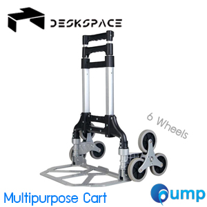 DESKSPACE Multipurpose Cart Aluminum - 6 Wheels