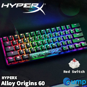 HyperX Alloy Origins 60 Mechanical Gaming Keyboard - Red Switch