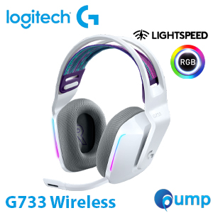 Logitech G733 Lightspeed Wireless Gaming Headphone - White