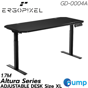 ERGOPIXEL EP-GD0004A Adjustable Desk - Black - 170 x 75 ซม. (ขาโต๊ะปรับระดับ)