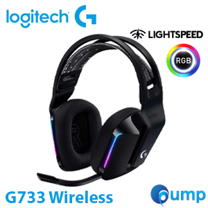 Logitech G733 Lightspeed Wireless Gaming Headphone - Black