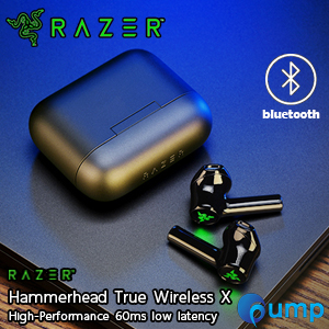 Razer Hammerhead True Wireless X Earbuds - Black