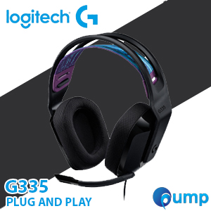 Logitech G335 Wired Gaming Headset - Black