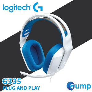 Logitech G335 Wired Gaming Headset - White