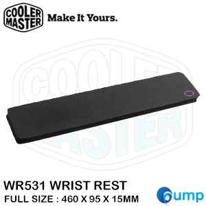 Cooler Master WR531 Wrist Rest With Splash Resistant Coating - Full Size