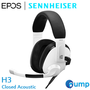 EPOS H3 Closed Acoustic Gaming Headset - White