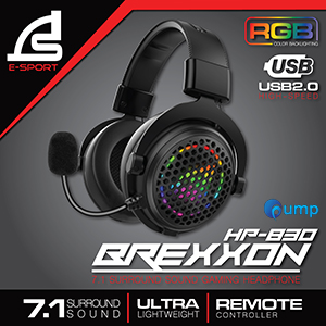 Signo E-Sport HP-830 Brexxon 7.1 Surround Sound Gaming Headphone