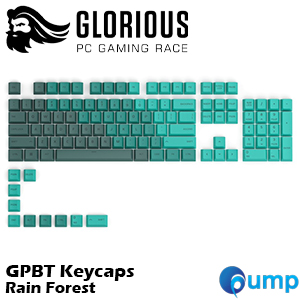 Glorious GPBT Keycaps (Rain Forest)