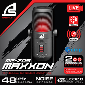 Signo E-Sport MP-705 Maxxon Professional Condenser Microphone