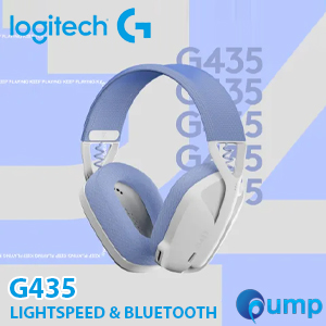 Logitech G435 Ultra-light Wireless Bluetooth Gaming Headset - (Off-White & Lilac)