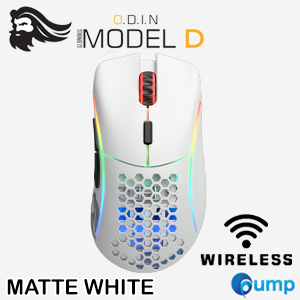Glorious Model D Wireless Regular Matte Gaming Mouse - White 
