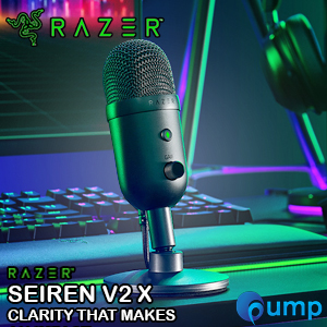 Razer Seiren V2 X Clarity That Makes an Impact.