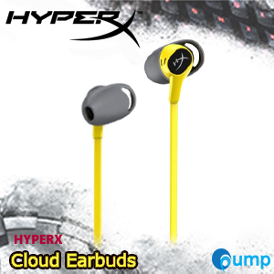 HyperX Cloud Earbuds Gaming Headphone (In-Ear Yellow)