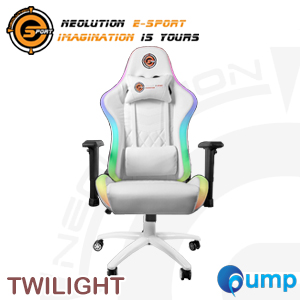 Neolution E-Sport Twilight Gaming RGB Chair - White