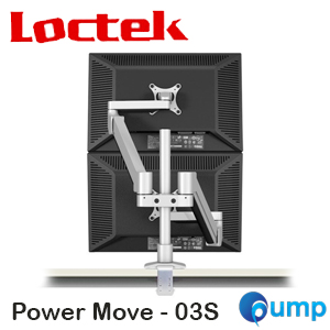Loctek Dual Screen Desktop Mount (Power Move - 03S)