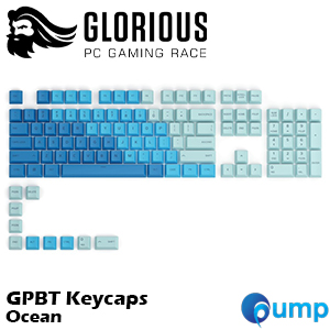Glorious GPBT Keycaps (Ocean)
