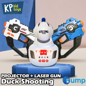 KP KidToys Projector Duck Shooting + 2 Laser Guns Set