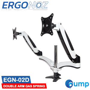 ERGONOZ EGN-02D Double ARM Gas Spring Monitor Arm - ขาตั้งจอ 1 แขน