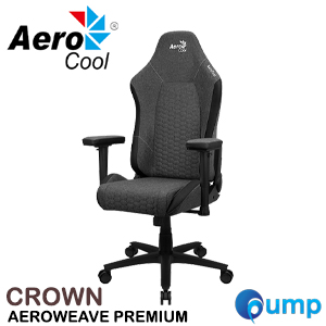 AeroCool CROWN AeroWeave Gaming Chair - Black