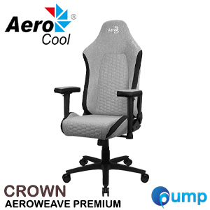 AeroCool CROWN AeroWeave Gaming Chair - Grey