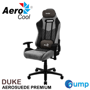 AeroCool DUKE AeroSuede Gaming Chair - Black