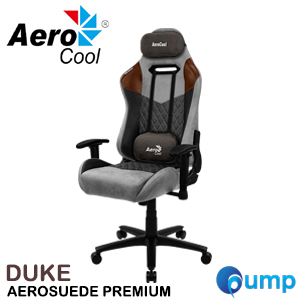 AeroCool DUKE AeroSuede Gaming Chair - Grey