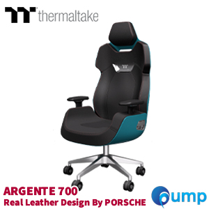 Thermaltake ARGENT E700 Real Leather Gaming Chair - Ocean Blue