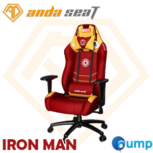 Anda Seat Iron Man Edition Marvel Collaboration Series Gaming Chair - (RedMaroon/Golden)