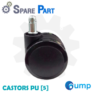 Spare Part Castors PU Chair Size 2.5 *1 ชุดมี 5 ลูก*