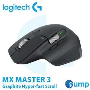 Logitech MX Master 3 Wireless Hyper-fast Scroll Graphite Mouse