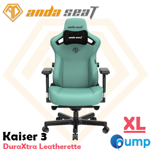 Anda Seat Kaiser 3 Series DuraXtra Leatherette Gaming Chair - Size XL (Robin Egg Blue)