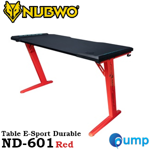 Nubwo ND-601 E-Sport Durable Gaming Desk (Red)
