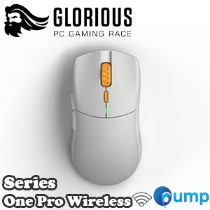 Glorious Series One Pro Wireless Mouse (Forge) (Genos) (Gray/Gold)