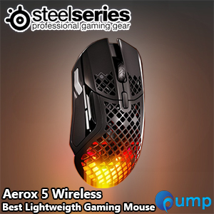 Steelseries Aerox 5 Wireless Best Ligtweight Gaming Mouse