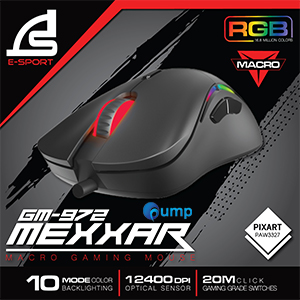 Signo E-Sport GM-972 Mexxar Macro Gaming Mouse