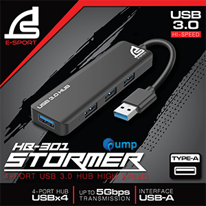Signo E-Sport HB-301 Stormer USB 3.0 Hub Hi-Speed TYPE-A