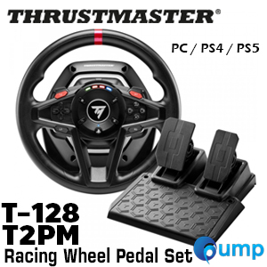 Thrustmaster T-128 & T2PM Racing Wheel Pedal Set - PC/PS4/PS5