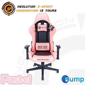 Neolution E-Sport Pastel Gaming Chair - Black Pink
