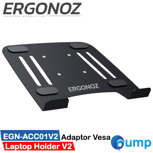 ERGONOZ EGN-ACC01V2 LAPTOP HOLEDER V2 อุปกรณ์เสริมสำหรับวางโน๊ตบุ๊ค (ไม่รวมขาตั้ง))
